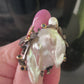 Rare Genuine Baroque Pearl Ring