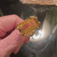 Emerald Cut Genuine Citrine Ring