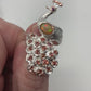 Endearing Genuine Opal & Garnet Peacock Ring
