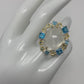 Genuine Moonstone & Topaz Ring