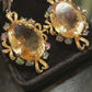 Genuine Citrine Earrings