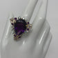 Amorous Amethyst Genuine 30 CTW Ring