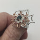 Surrealistic Genuine Black Opal Ring