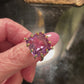 Square Faceted Cut Genuine Amethyst Ring