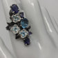 Genuine Blue Topaz & Iolite Ring