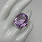 The Big Thrill, Massive 35 CTW Genuine Amethyst Ring