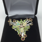 Galaxy of Opals, Garnets & Peridot Ring