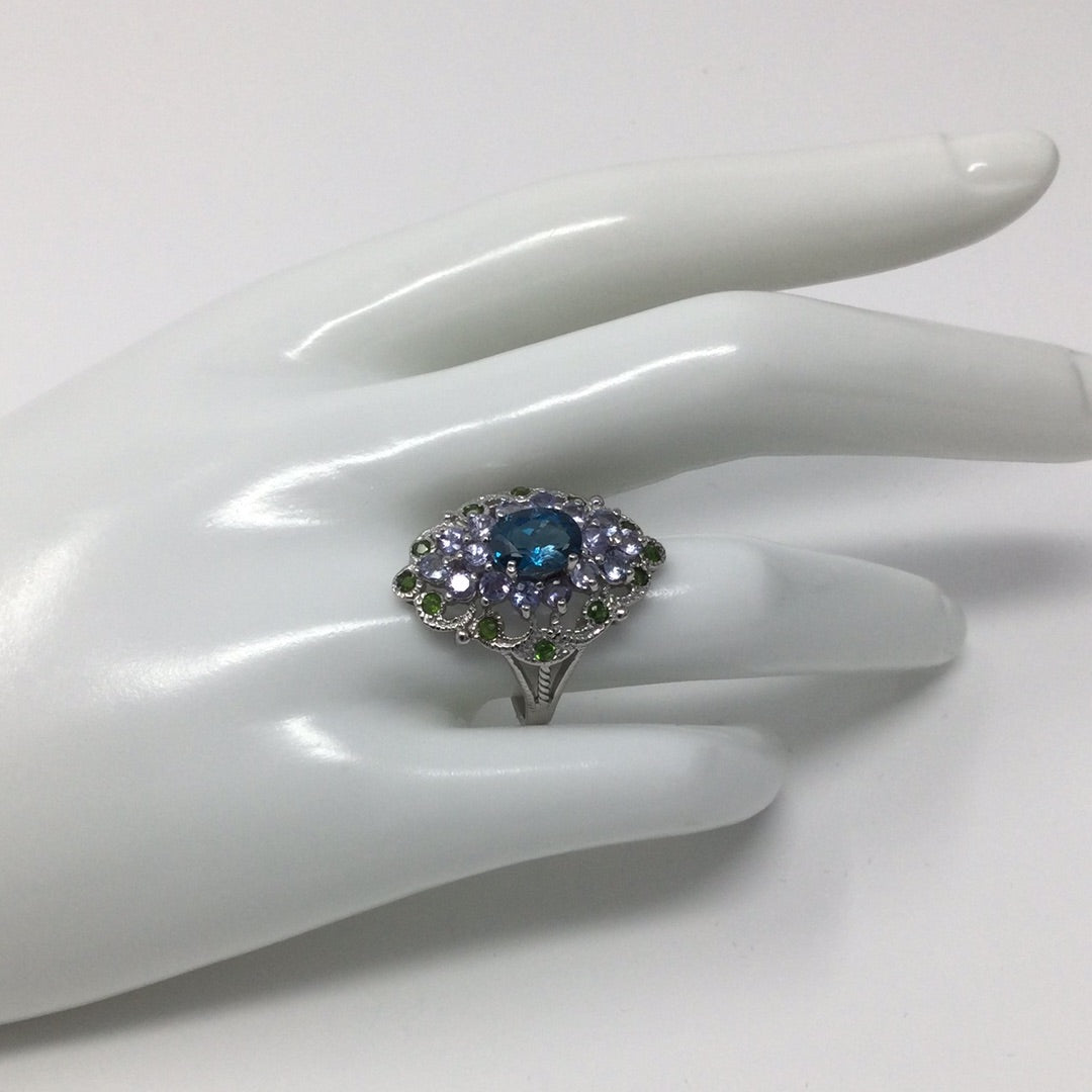 London Blue Topaz Ring