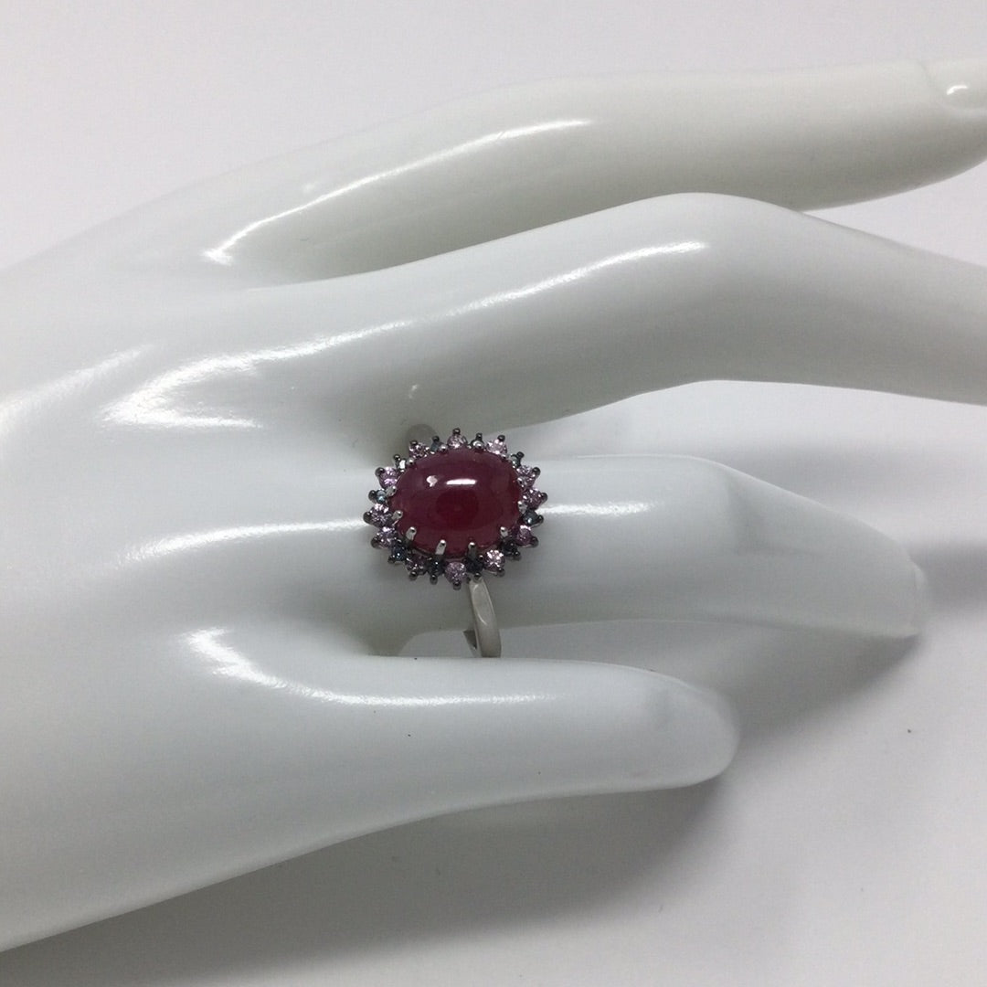 Genuine Ruby & Sapphire Ring