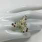 Galaxy of Opals, Garnets & Peridot Ring
