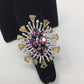 Galaxy Of Genuine Opals & Garnets Ring