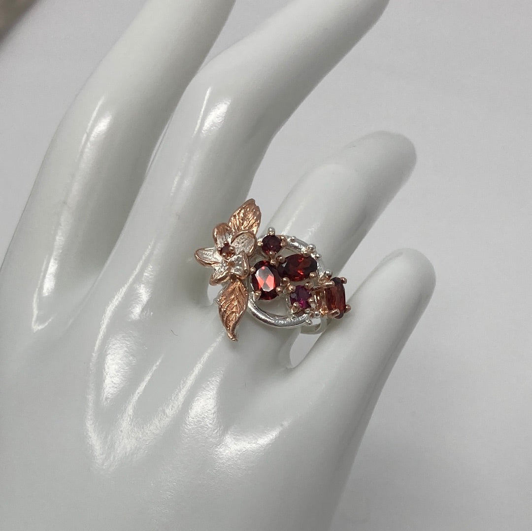 Genuine Garnet Ring