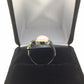 Genuine Fiery Opal & Russian Chrome Diopside Ring