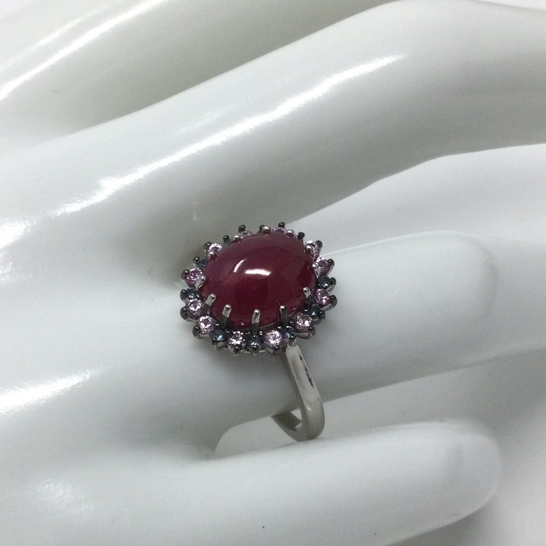 Genuine Ruby & Sapphire Ring