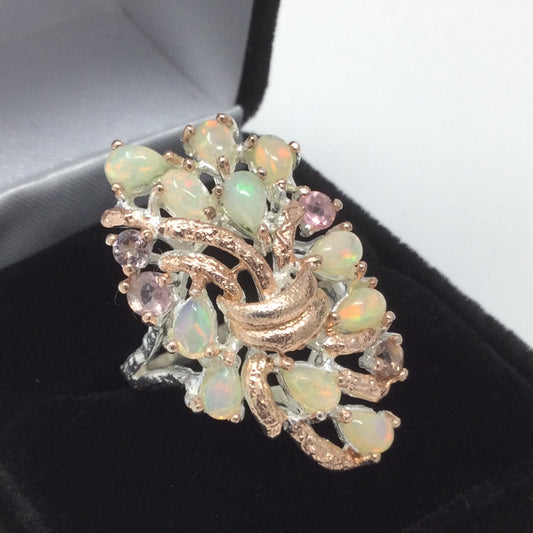 Bouquet Of Opals Ring