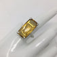 Classy 30 CTW Genuine Citrine Ring