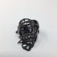 Genuine Black Opal with Topaz & Amethysts & Amethyst