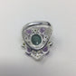 Emerald Ecstasy,  Genuine,  Natural Gemstone  Ring