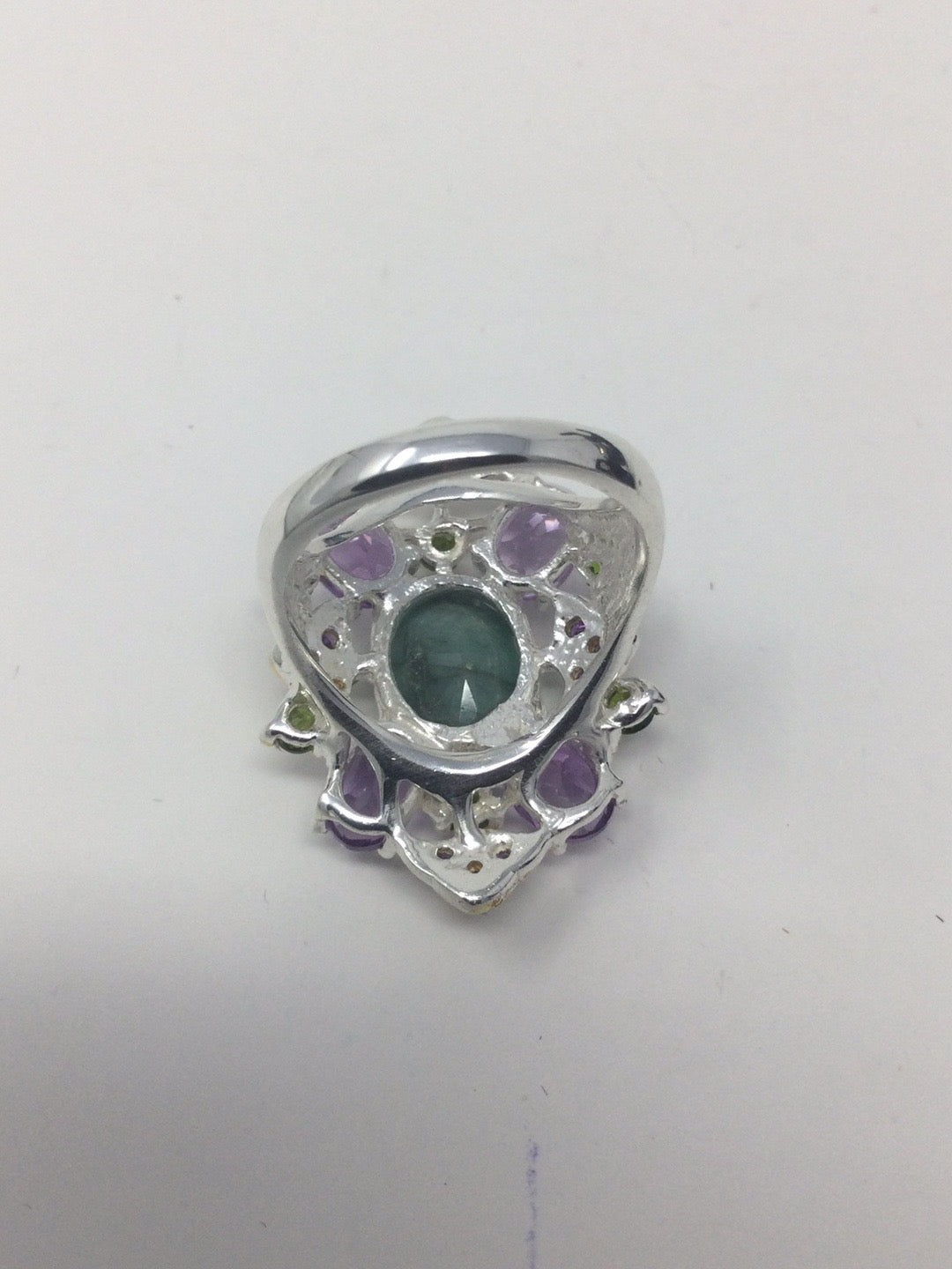 Emerald Ecstasy,  Genuine,  Natural Gemstone  Ring