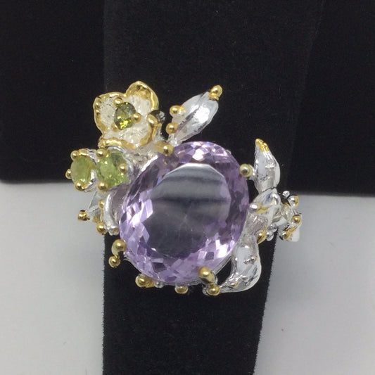 Lux Lavender Genuine Amethyst Ring