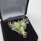 Galaxy of Opals, Garnets & Peridot Ring