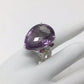 Incredible 45 CTW Genuine Amethyst Ring
