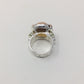 Round 27 CTW Cognac Quartz Ring