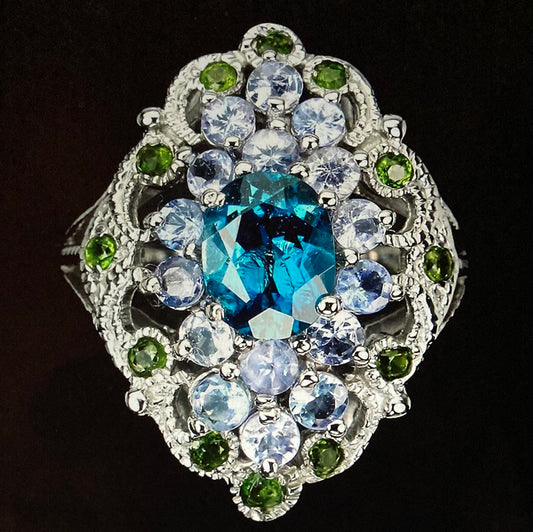 London Blue Topaz Ring