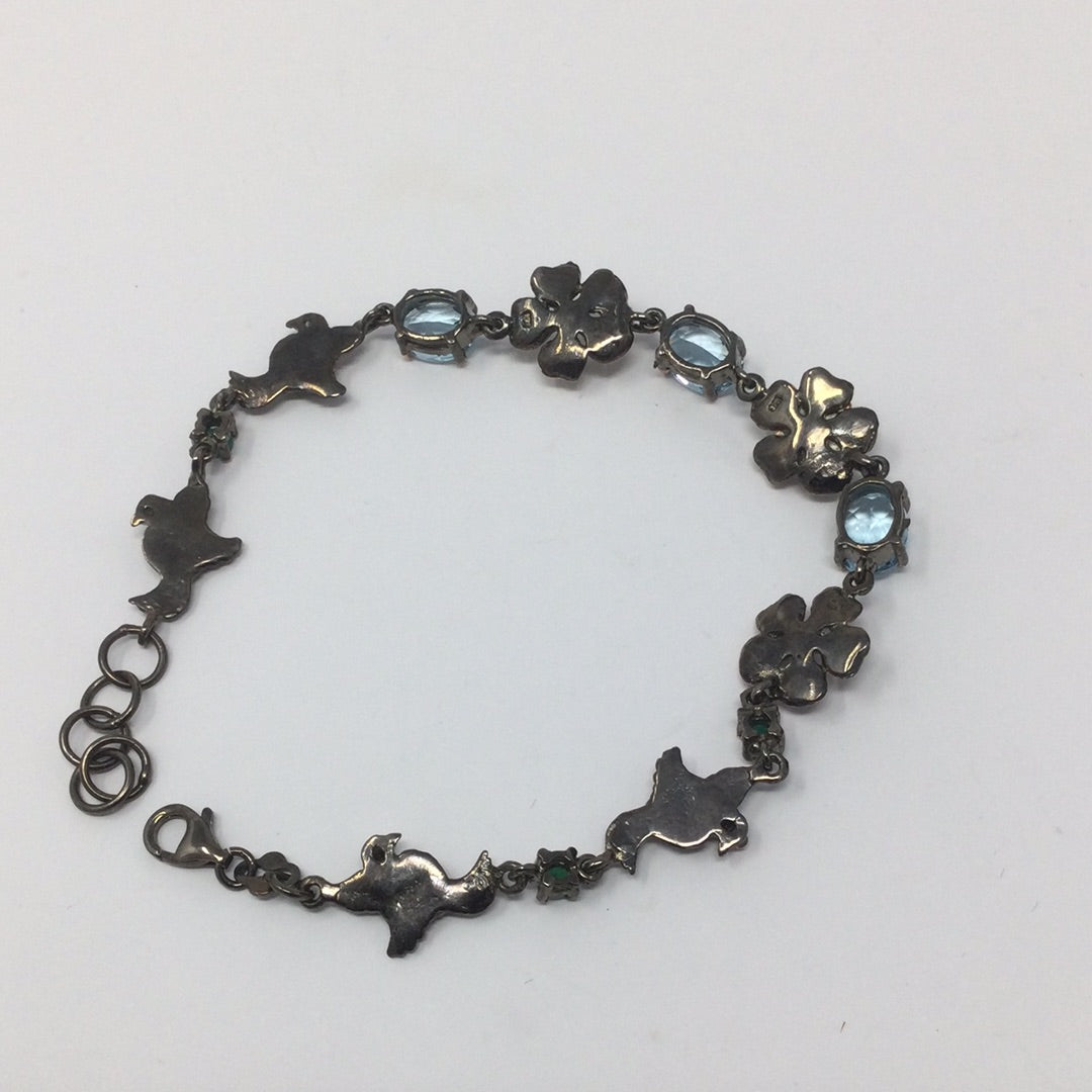 Genuine Topaz Bird Bracelet