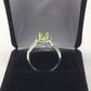 Precious & Dainty Genuine Peridot Ring