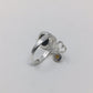 Remarkable Genuine Black Fiery Opal Ring