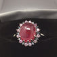 Genuine Ruby & Sapphire Ring
