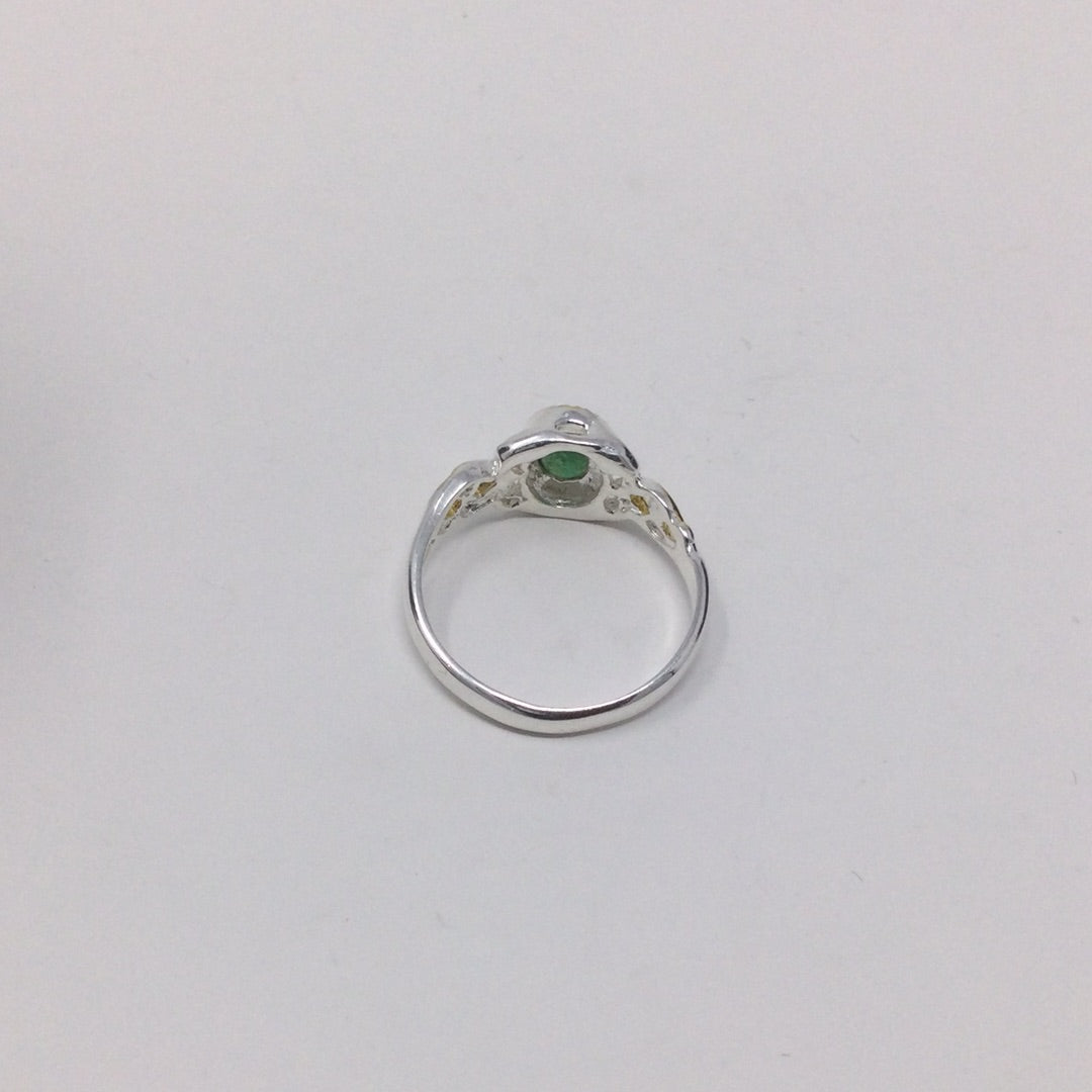 Genuine Emerald Ring