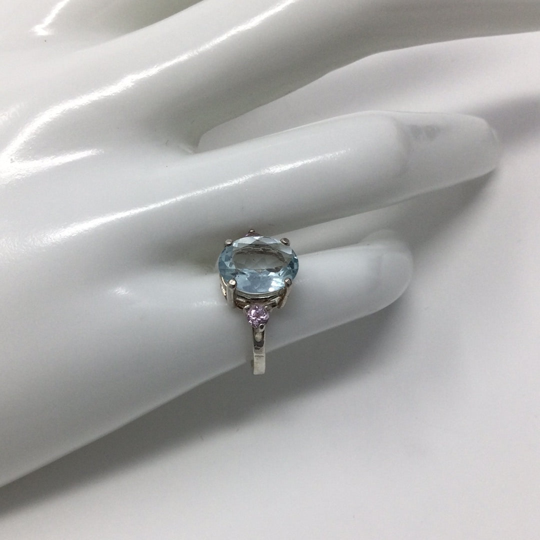 Genuine Aquamarine Ring