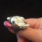 Rare Genuine Baroque Pearl Ring