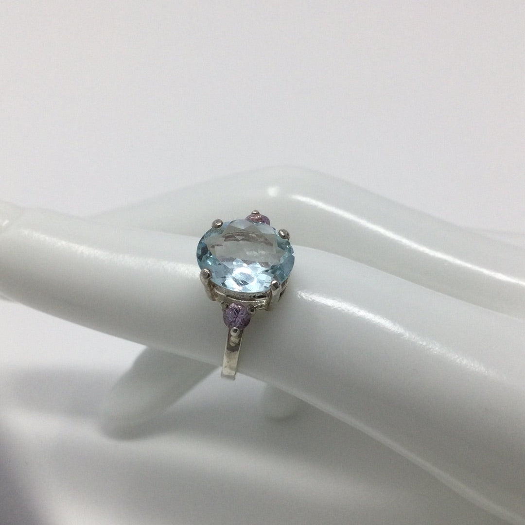 Genuine Aquamarine Ring