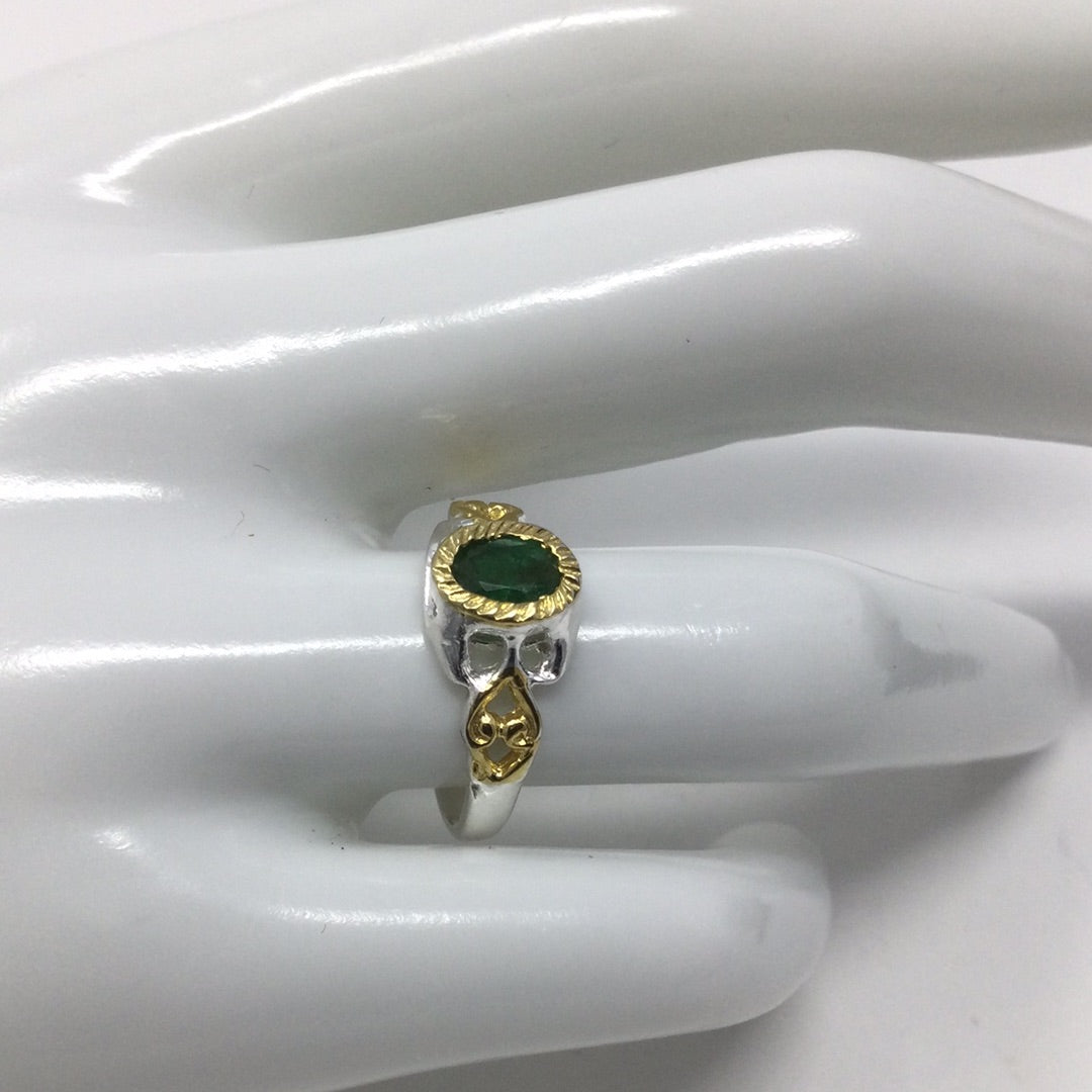 Genuine Emerald Ring