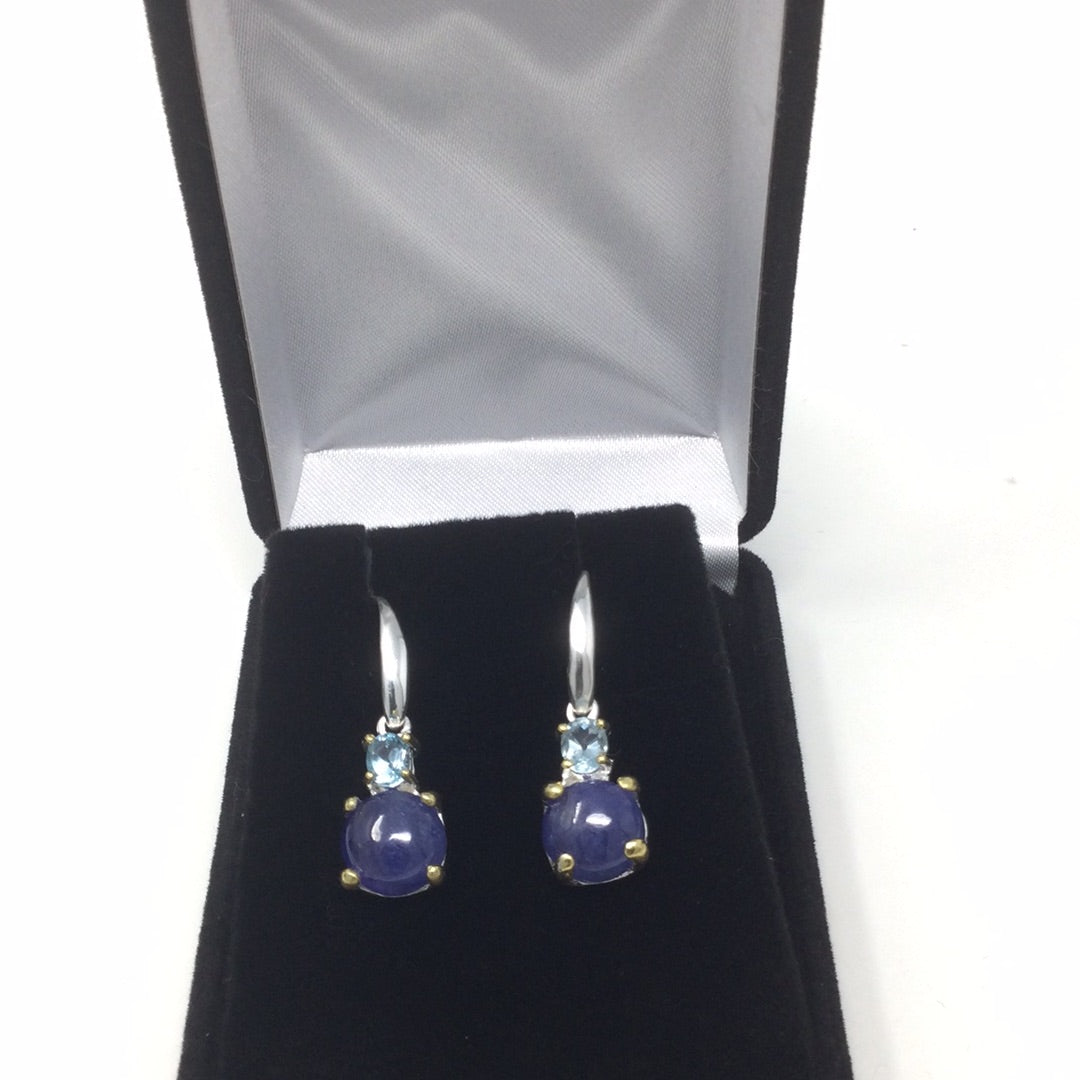 Genuine Tanzanite Earrings