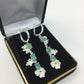 Epiphany of Genuine Emerald Earrings