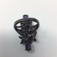 Genuine Blue Topaz & Iolite Ring