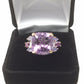 Luscious Genuine AAA+ Amethyst & Tanzanite Ring