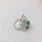 Don’t Bug Me, Genuine Faceted Green Onyx Ring