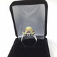 Flashing Spectral  Genuine Opal Ring