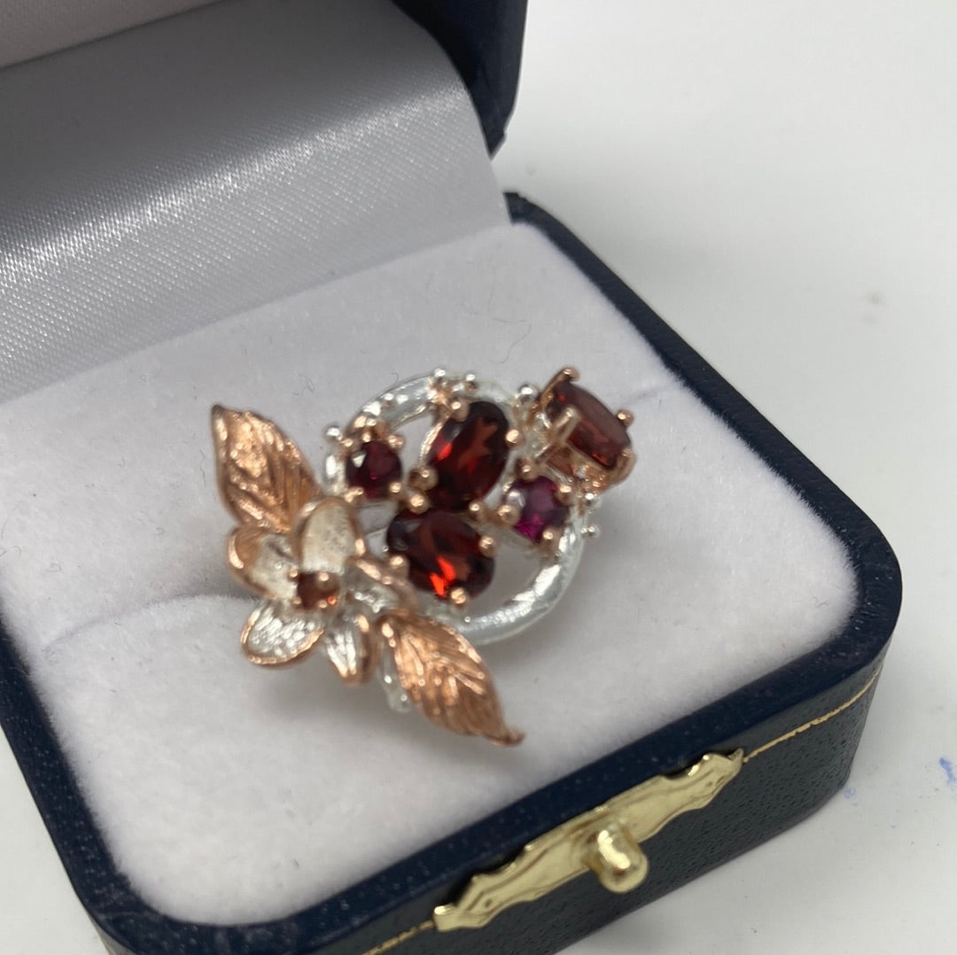 Genuine Garnet Ring