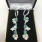 Epiphany of Genuine Emerald Earrings
