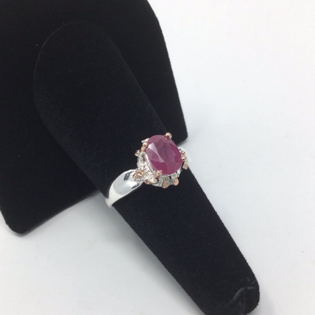 Genuine Ruby Ring