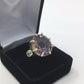 Awe Inspiring Genuine Ametrine 30 CTW Ring