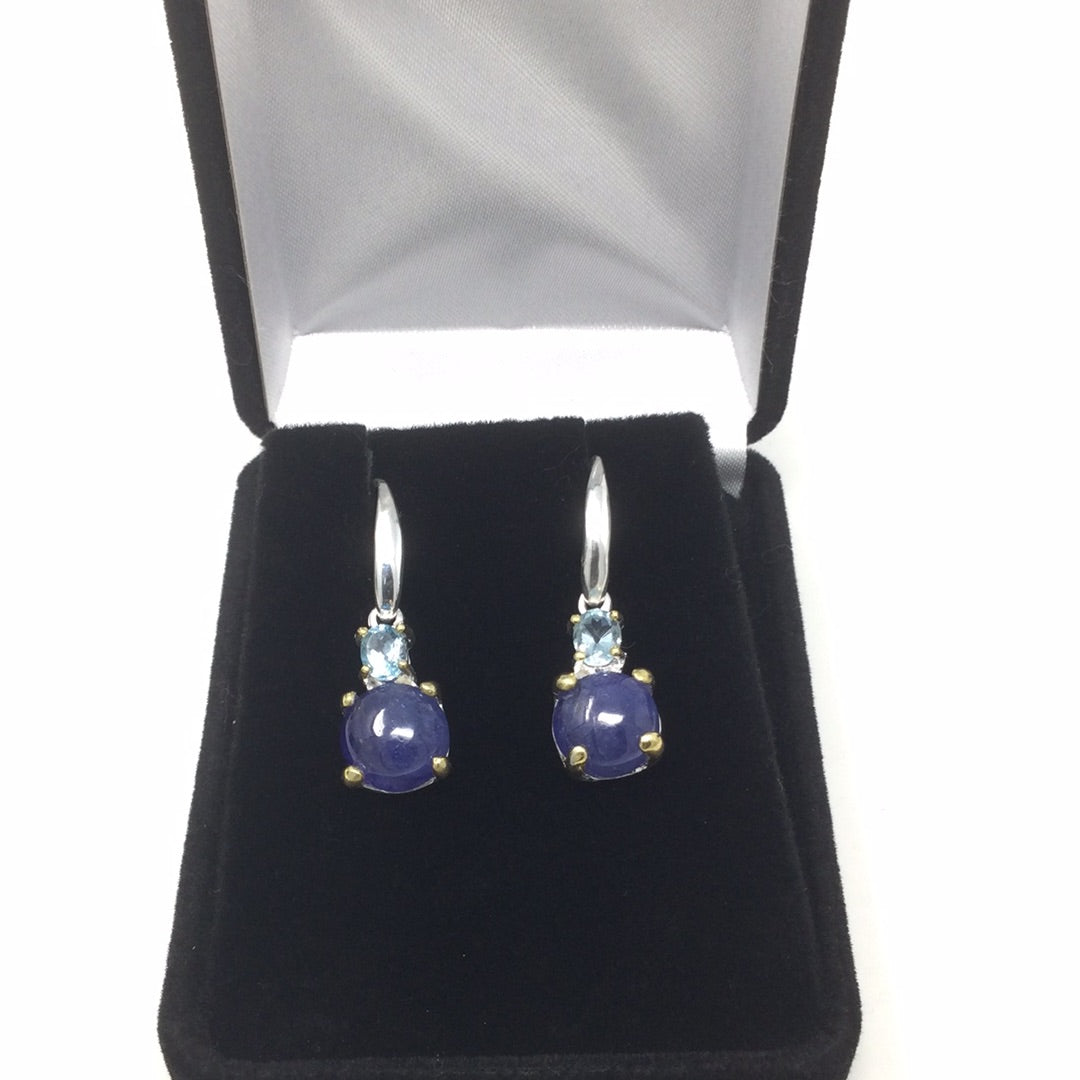 Genuine Tanzanite Earrings