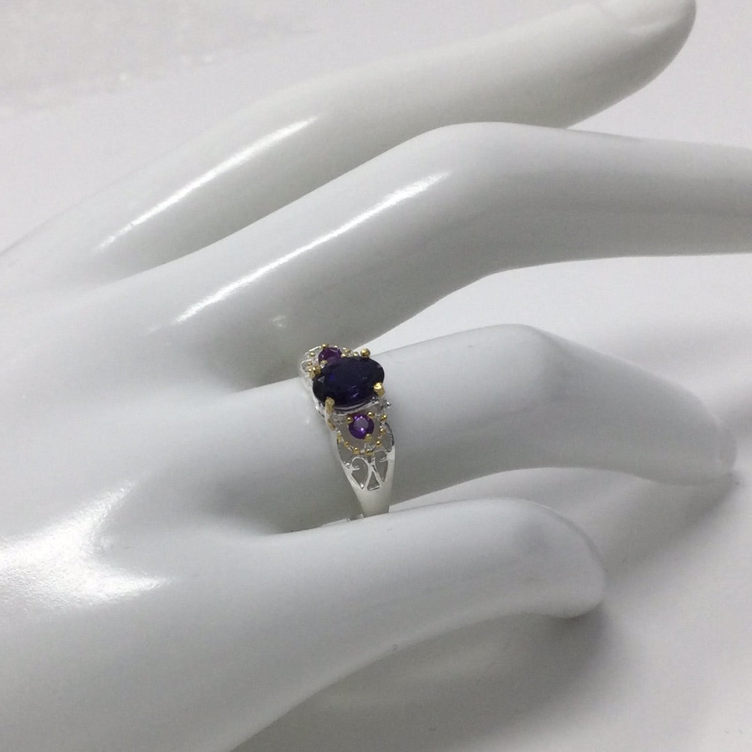 Genuine Iolite Ring