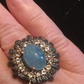 Rare, Large 8 CTW Genuine Aquamarine Ring